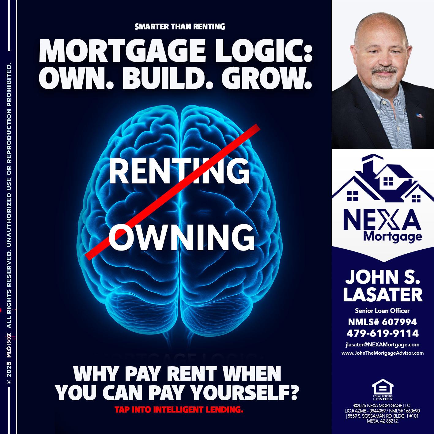 mortgage logic - John S. Lasater -Mortgage Loan Originator